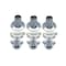 Thrifco Plumbing Tub/Shower 3 Porcelain Cross Handle Remodeling Trim Kit for Pri 9400005 - alternate 2